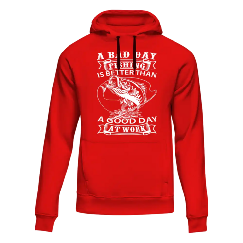 A Bad Day Fishing Unisex Hoodie