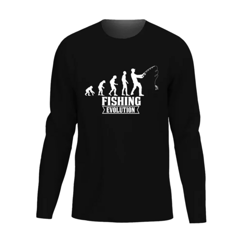 Fishing Evolution Men Long Sleeve Shirt