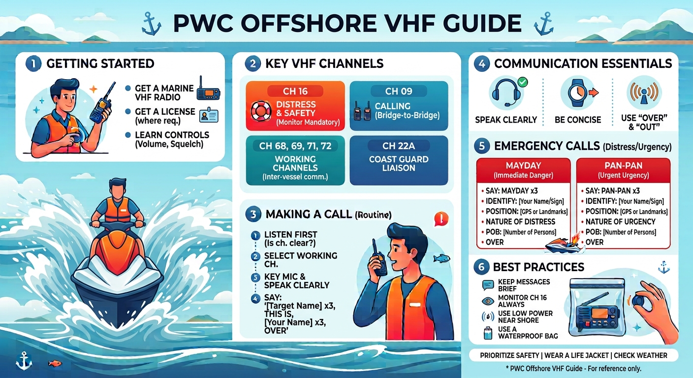 PWC VHF Radio Guide