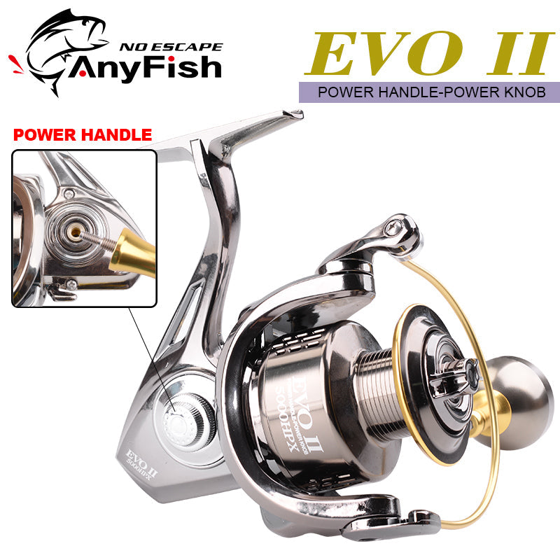 Spinning Fishing Reels 1000/2000/3000/4000/5000/6000HP-X Gear Ratio