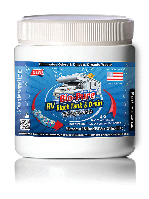 Bio-Pure RV Black Tank/Septic, Drain Restore & Maintain CONCENTRATE