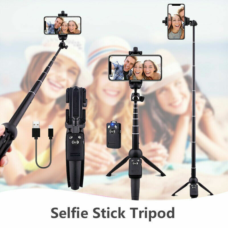 Selfie Stick Tripod 40" Bluetooth Remote Portable