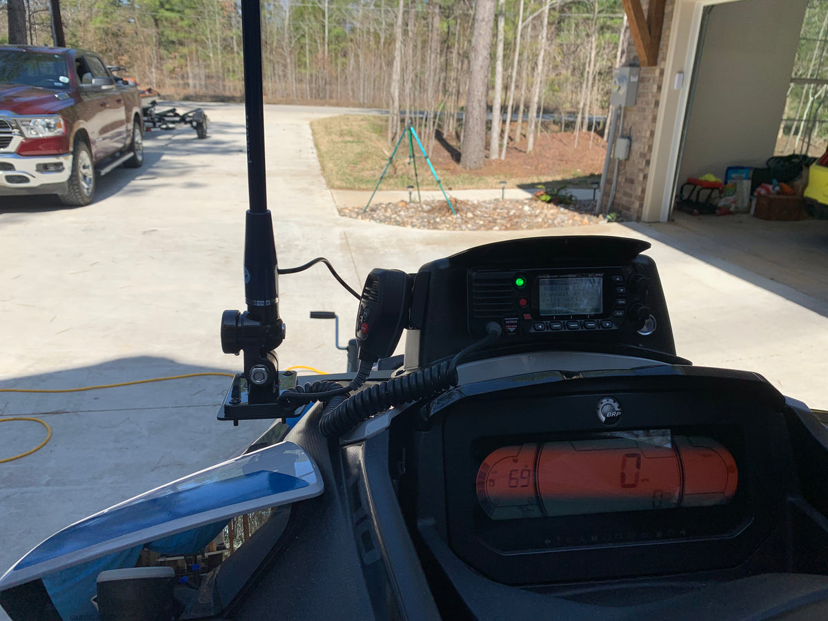 Fish Pro/GTX Radio & Antenna Kit for Sea-Doo - CUSTOM ORDER ONLY