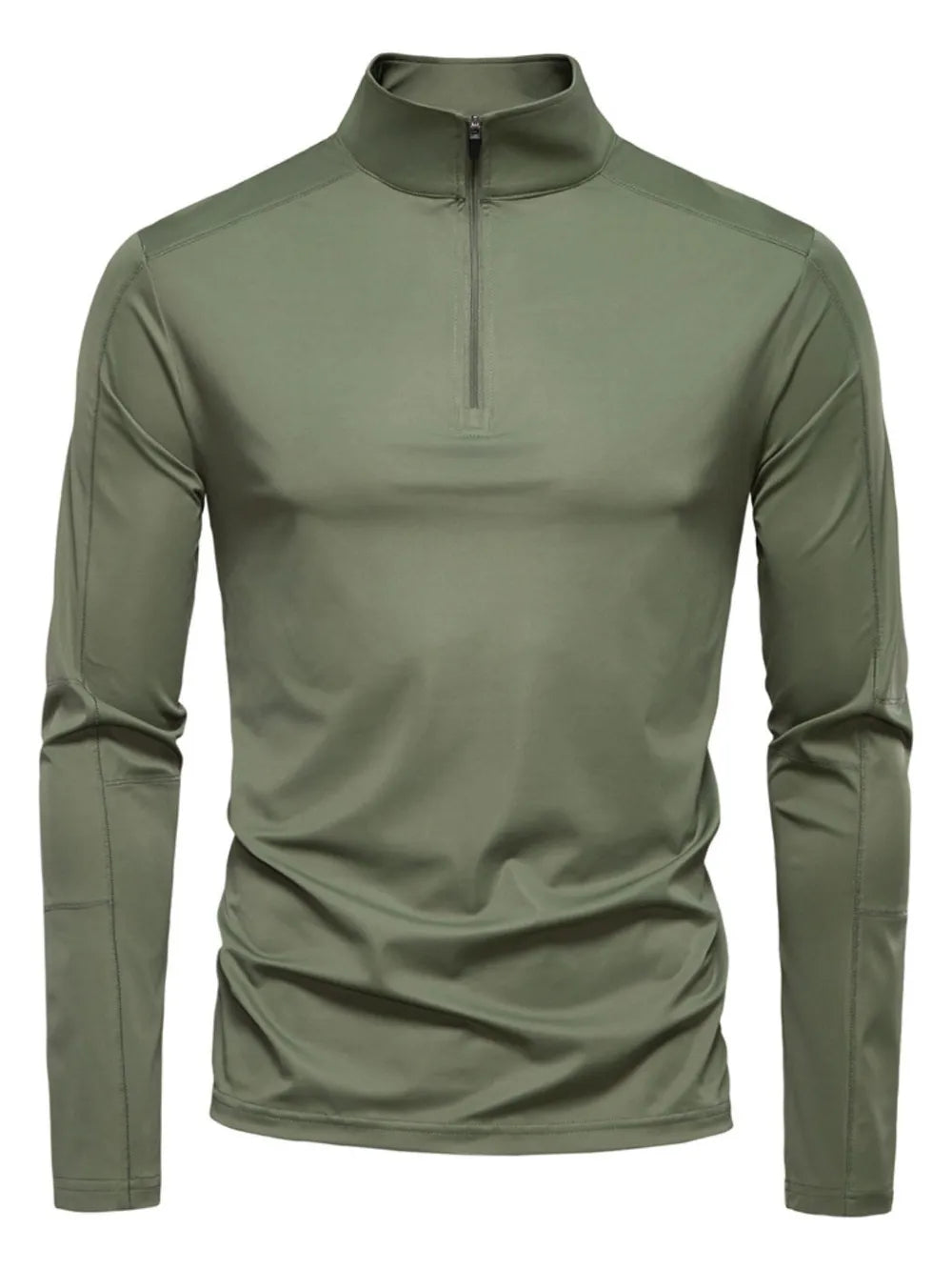 Men's Sun Protection Long Sleeve Half-Zip T-Shirt