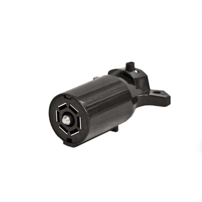 Aleko TC7M-UNB Heavy Duty 7-Pole Round RV Trailer Connector Male Trail