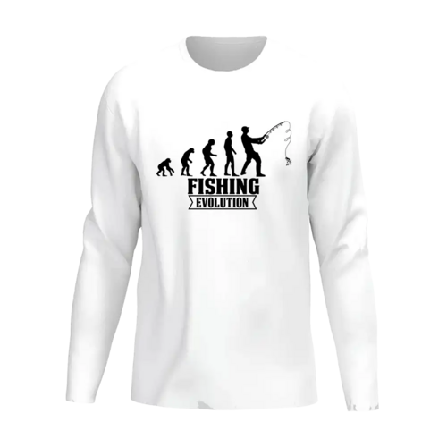 Fishing Evolution Men Long Sleeve Shirt