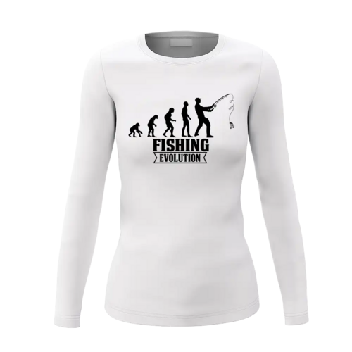 Fishing Evolution Women Long Sleeve Shirt