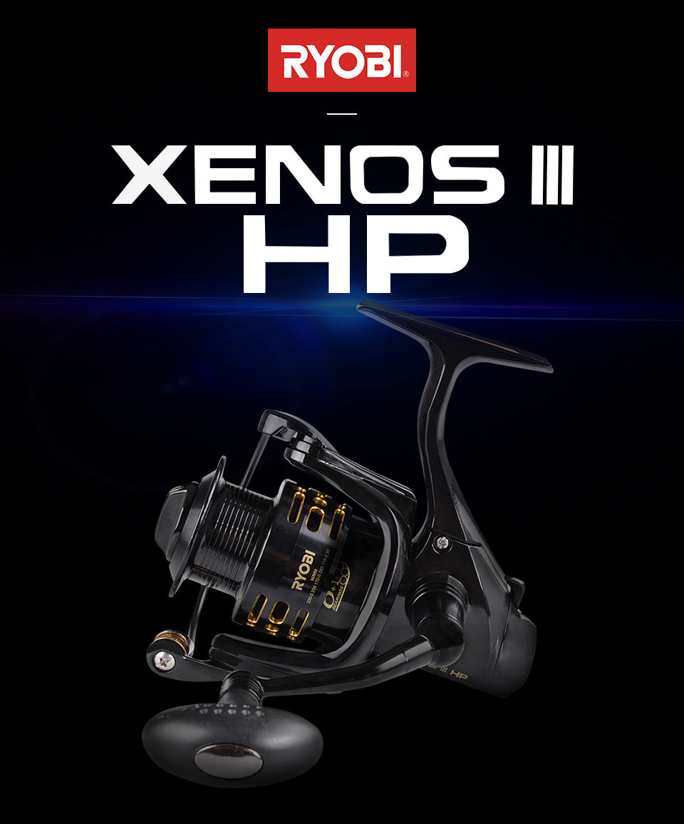 Spinning Fishing Reels XENOS III HP Metal Spool Saltwater Wheel 6+1BB